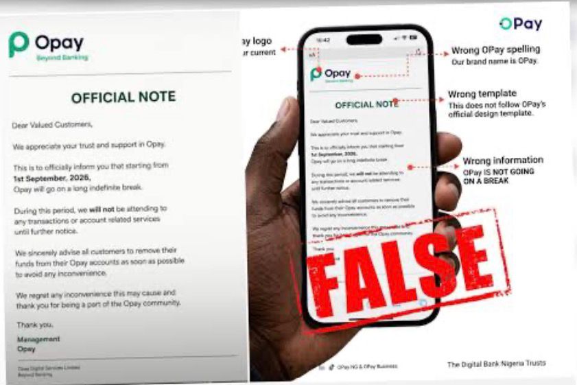 OPay Shutdown Rumour Raises a Bigger Question About Trust in Digital Finance