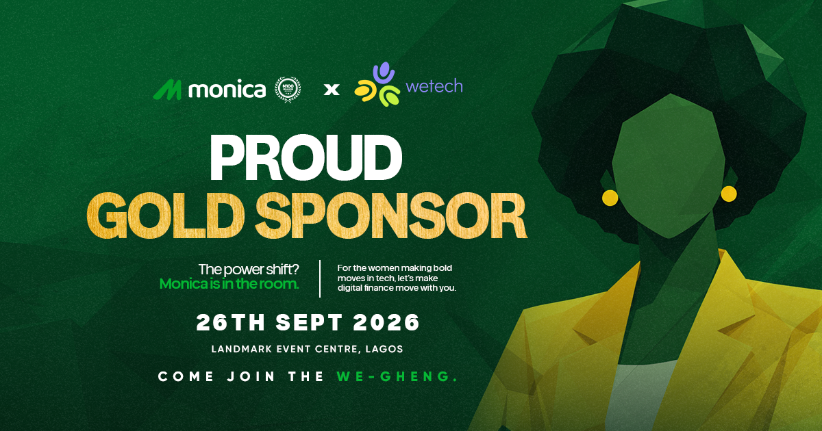 Monica Joins Wetech 2026 as Women in Tech Take Their Place in the Power Shift