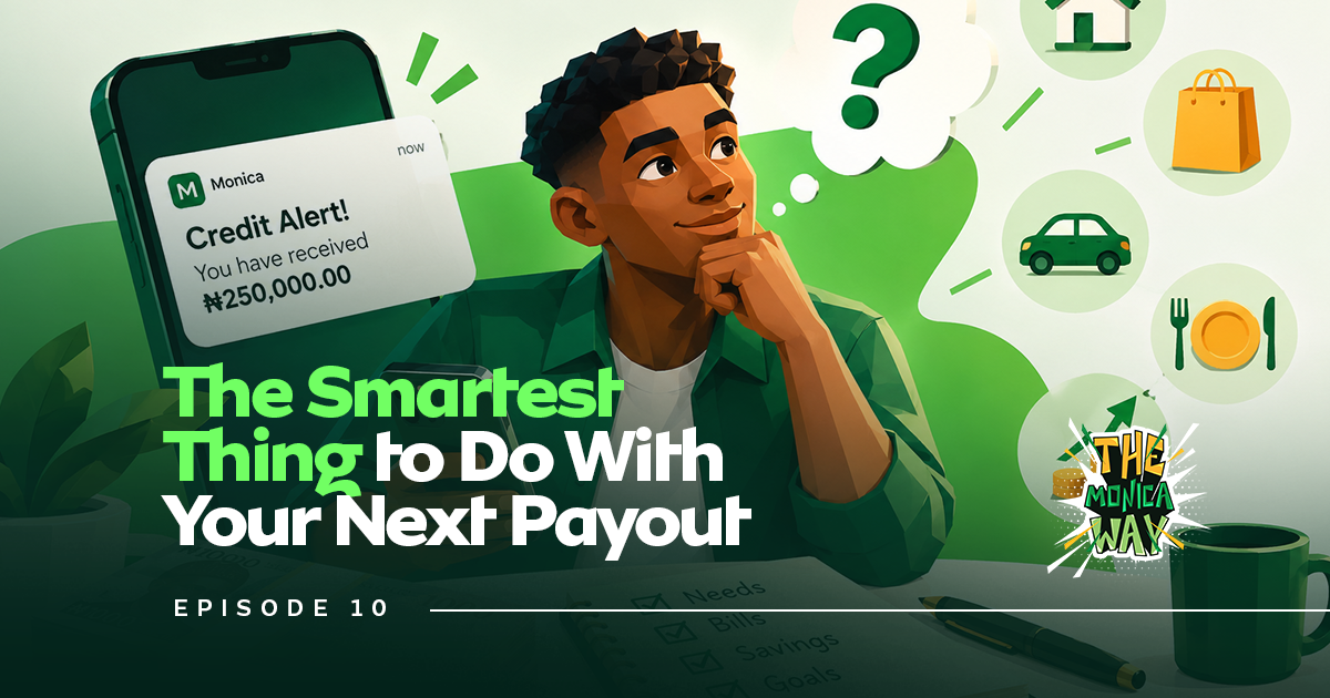 The Monica Way | Episode 10: The Smartest Thing You Can Do With Your Next Payout